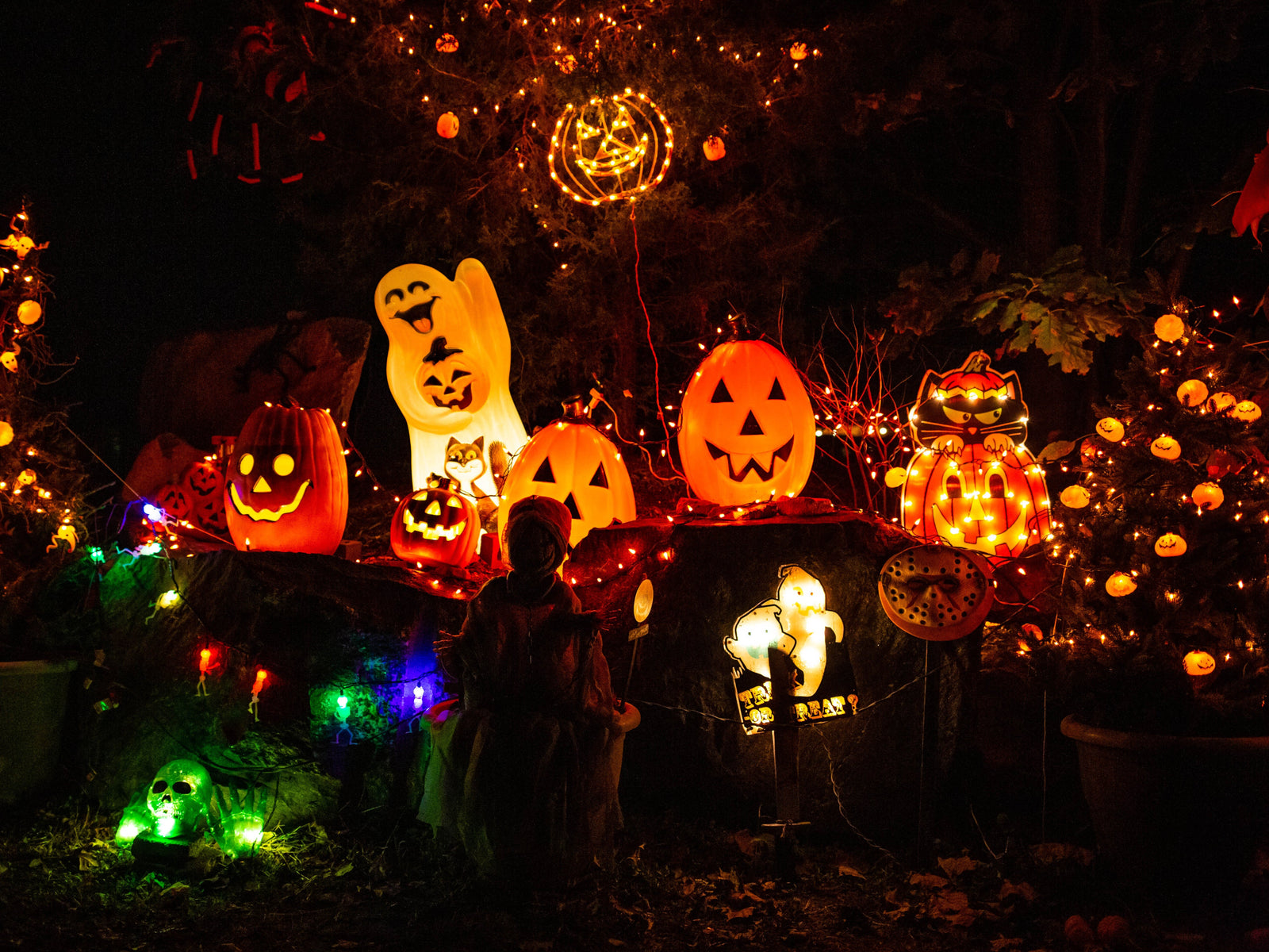 How to Protect Your Halloween Displays from Rain and Snow