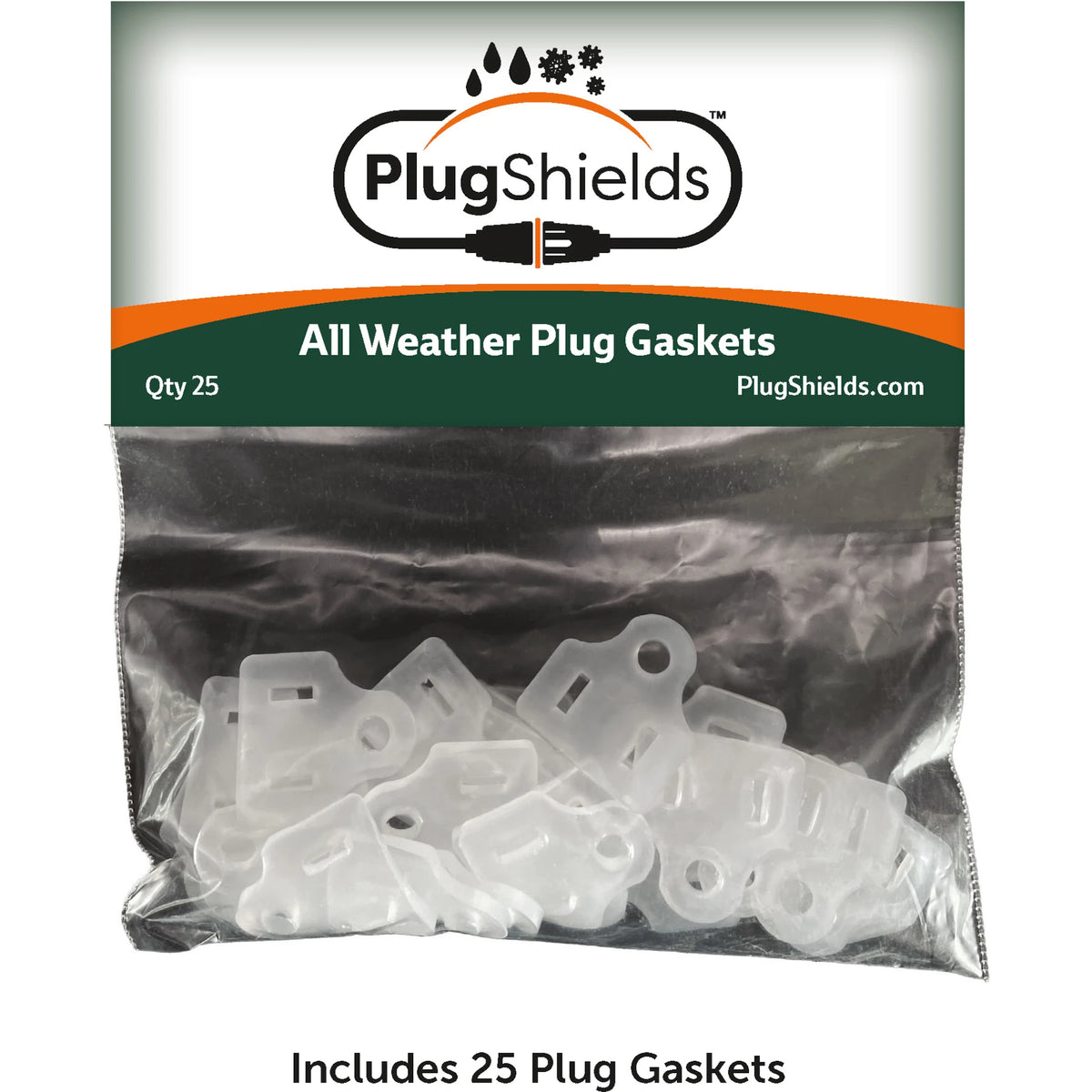 Outdoor Weatherproof Extension Cord Gaskets; Christmas Light Weatherproof Gaskets