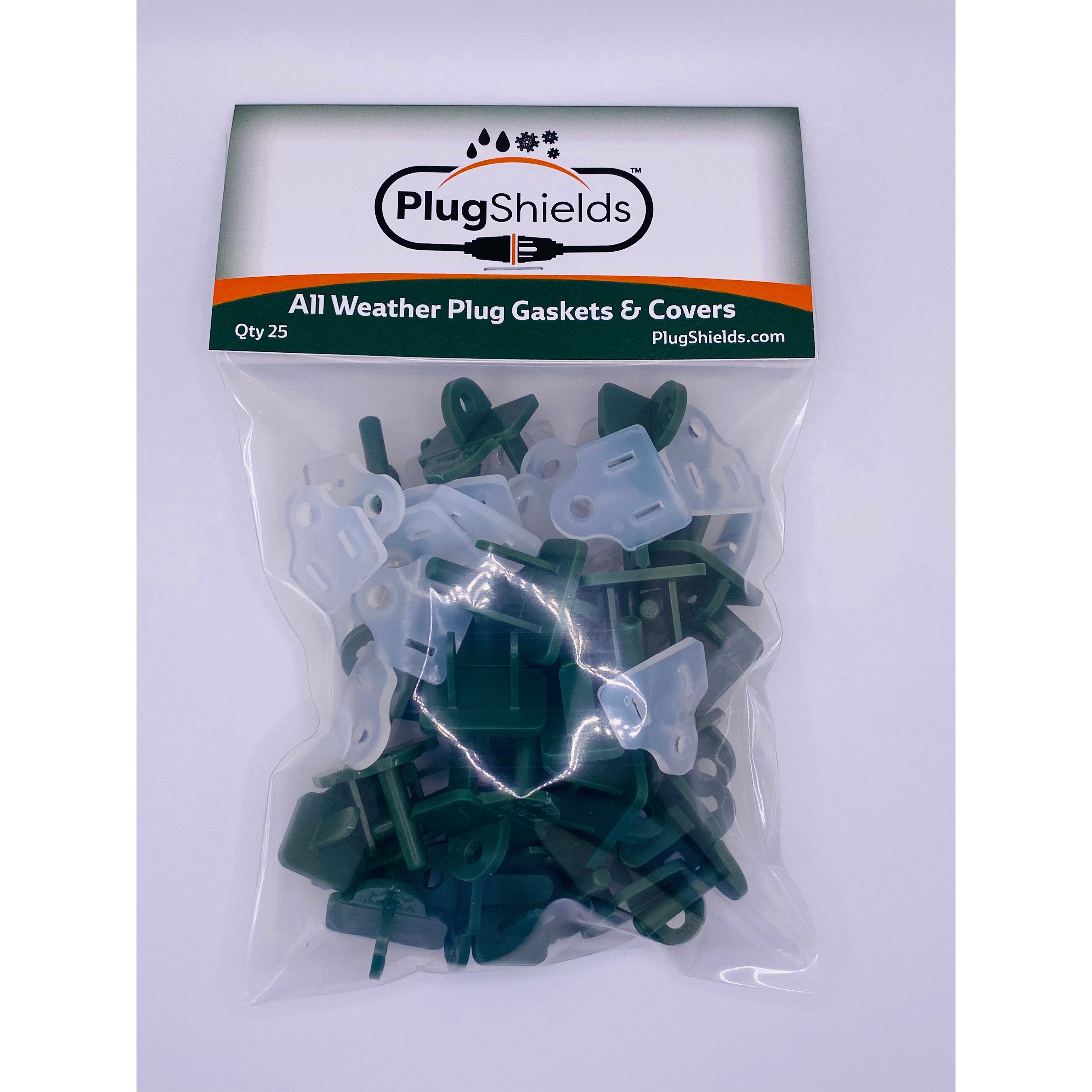 Shield Plug Components Weatherproof Extension Cord Gaskets and Plug Covers (Combo Packs ...