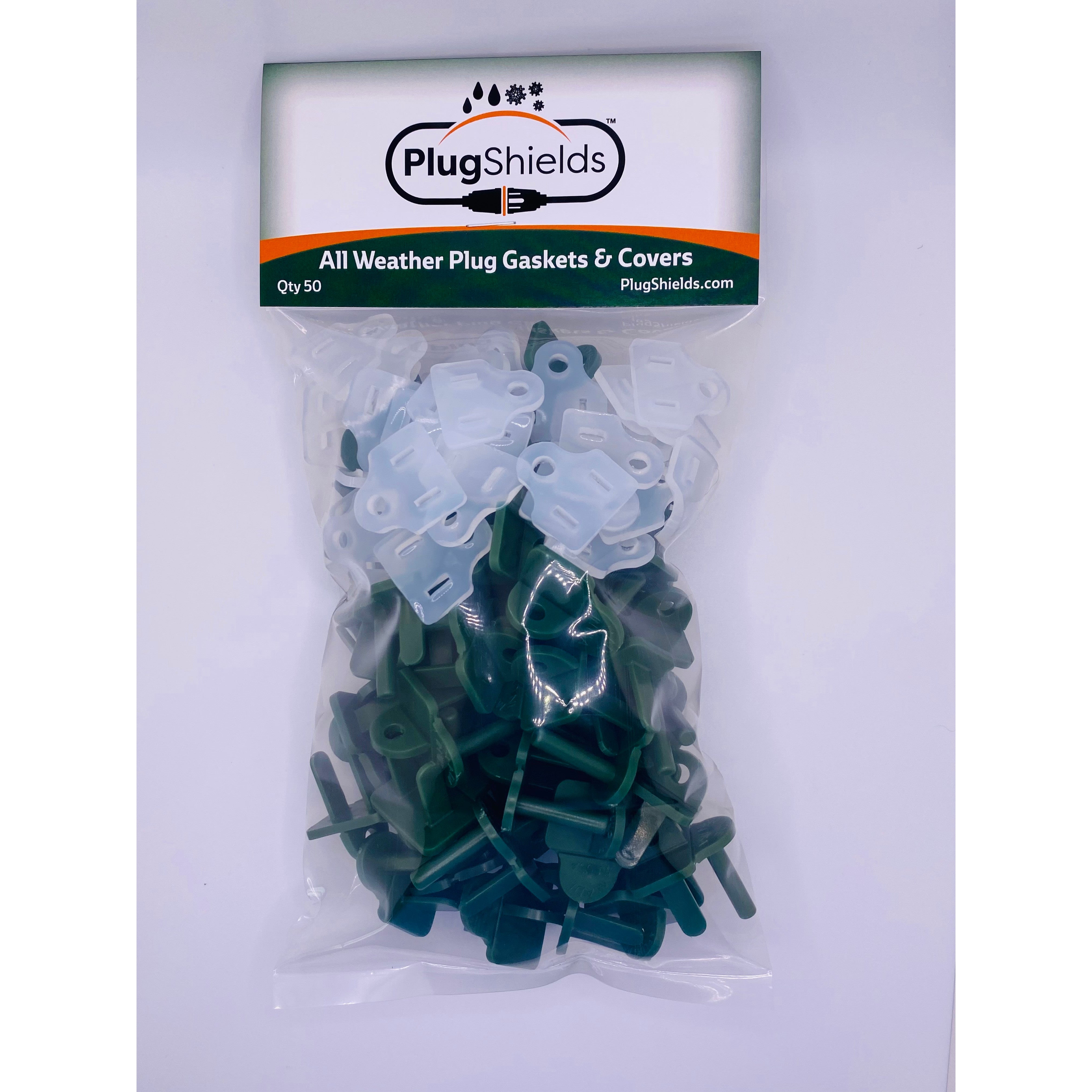 Shield Plug Components Weatherproof Extension Cord Gaskets and Plug Covers (Combo Packs ...
